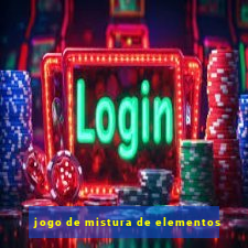 jogo de mistura de elementos